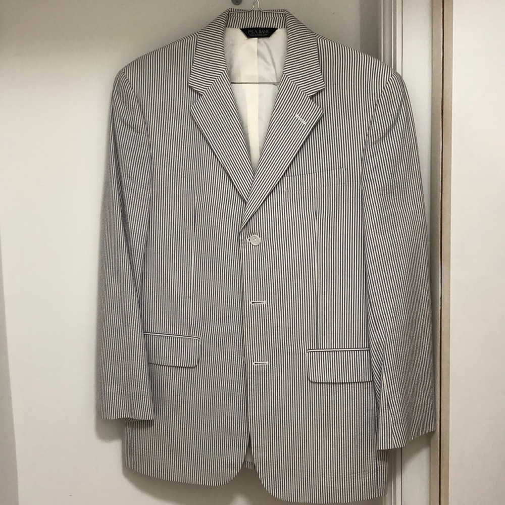 Jos. A. Bank Seersucker Suit